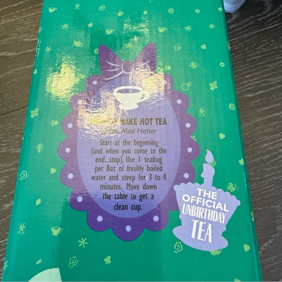 NWT. Disney Parks Alice Wonderland Tea Set For One Mug. Adorable ceramic Tea set - Picture 8 of 9